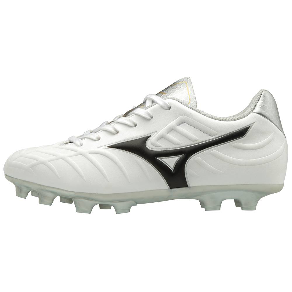 Mizuno Women's Rebula V3 Soccer Cleats White/Black (540174-CHT)